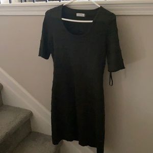 Short dark green Calvin Klein sweater dress medium